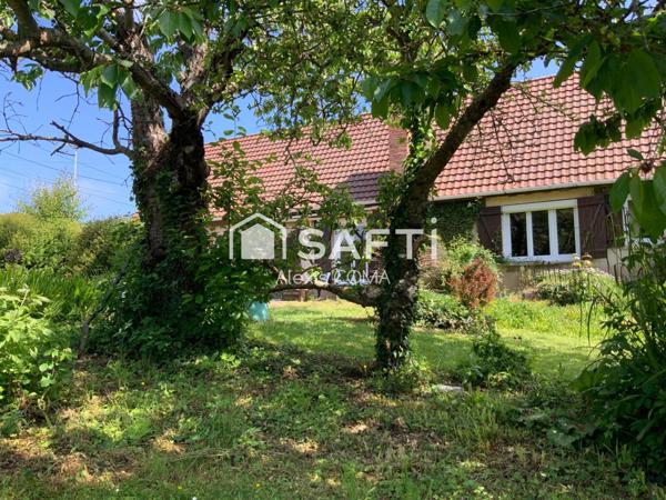 Longère et son charmant jardin