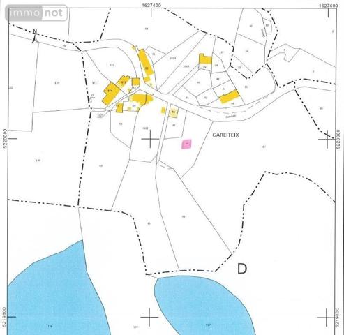 Terrain à Batir à vendre à Pionnat en Creuse (23140), ref : 2402
