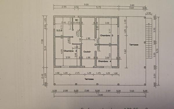 Maison à vendre    6 pièces • 140 m2 Les Trois-Bassins