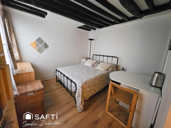 Appartement 1 pièce- 17.50m²- faibles charges