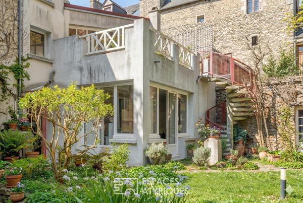 Maison d’architecte avec terrasse