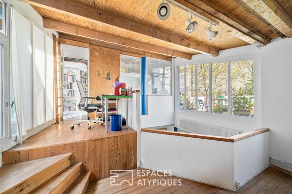 Maison d’architecte avec terrasse