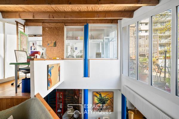 Maison d’architecte avec terrasse