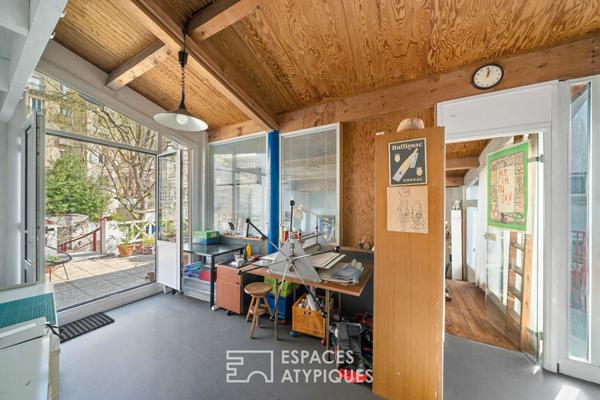 Maison d’architecte avec terrasse