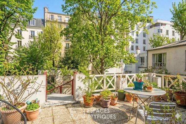 Maison d’architecte avec terrasse