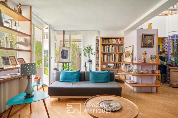 Maison d’architecte avec terrasse