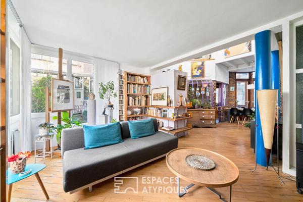 Maison d’architecte avec terrasse