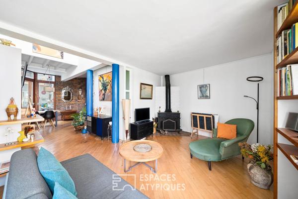 Maison d’architecte avec terrasse