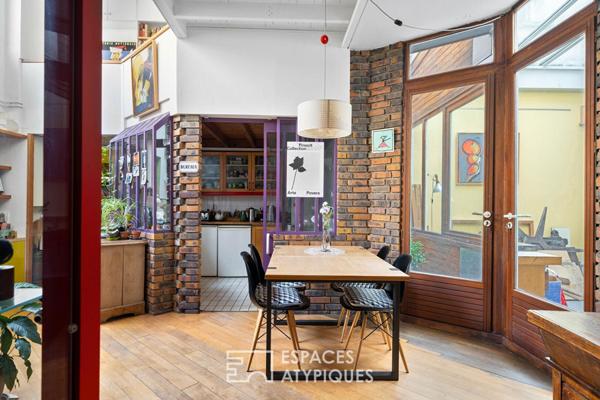 Maison d’architecte avec terrasse