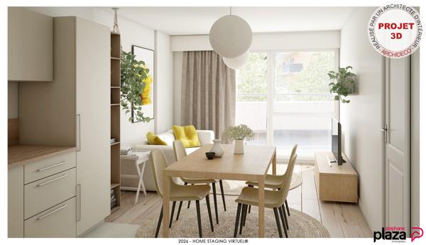 Appartement 2 pièces 34.9 m2