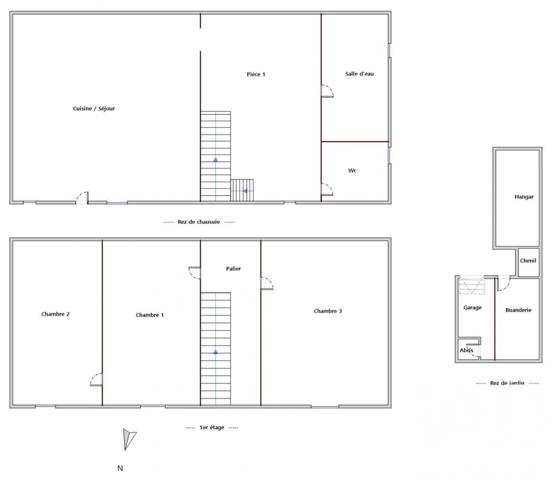 Maison à vendre 4 pièces 70 m² Verberie