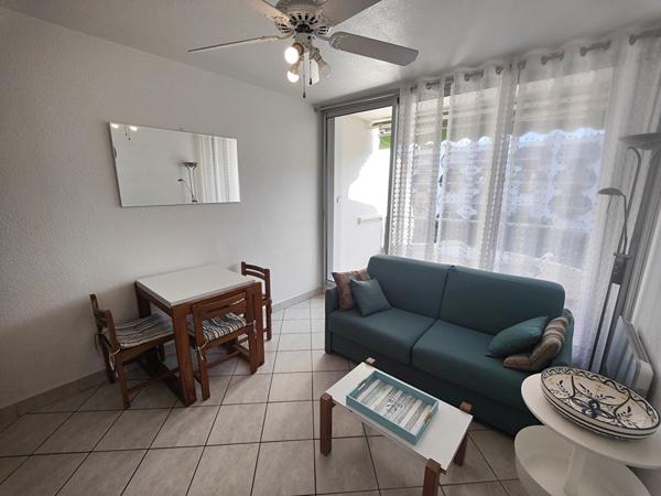 A louer à l'année en meublé La Grande Motte 2 pièce(s) 25.76 m2