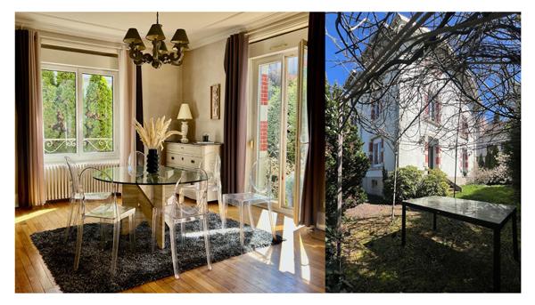 Maison bourgeoise, Epinal quartier soupirs, vue sur la ville avec jardin