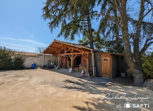 Local commercial de 120m² sur un terrain de 530m²