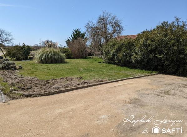 Local commercial de 120m² sur un terrain de 530m²