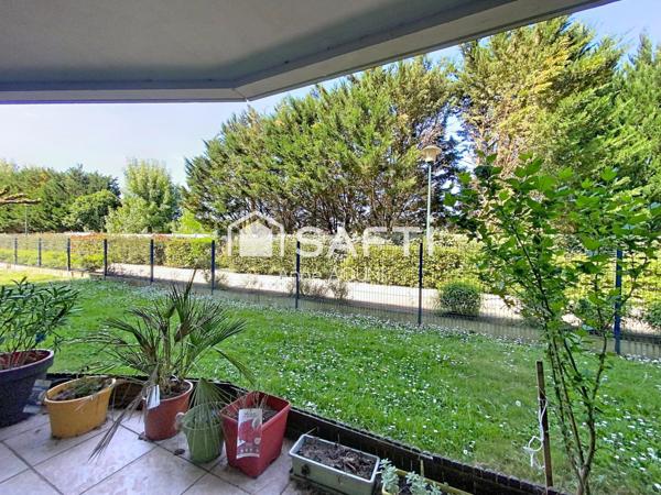 T2 45m2 rez-de-jardin avec terrasse et parking
