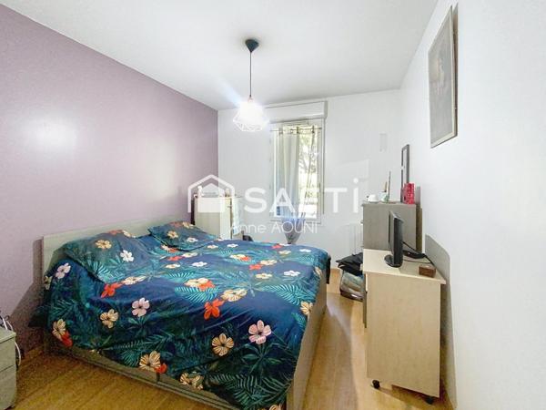T2 45m2 rez-de-jardin avec terrasse et parking