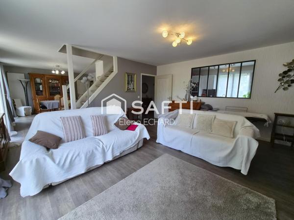 RARE – 6 CHAMBRES – AUCUN TRAVAUX – MAISON 146 m² – GARAGE DOUBLE – CALME