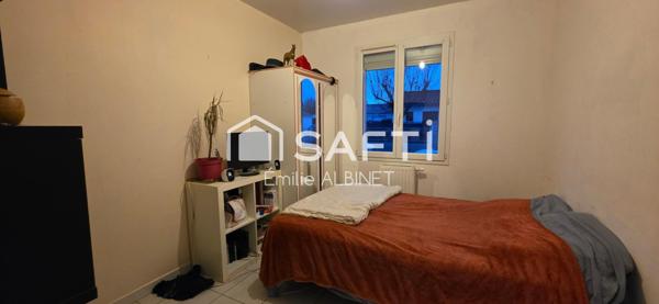 Maison 95 m² sur 595 m² de jardin avec piscine