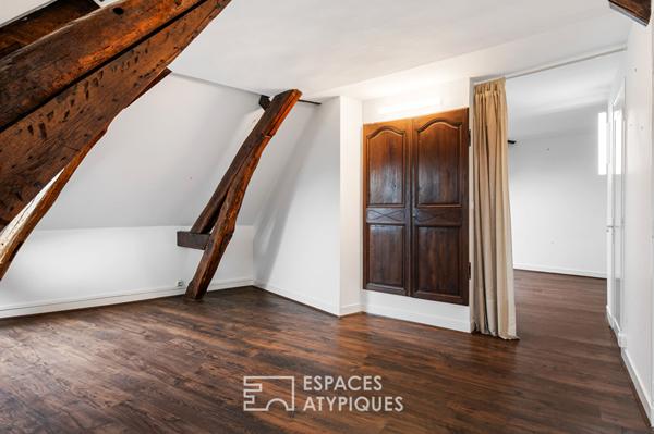 Triplex de charme sous les toits du centre ville d’Evreux
