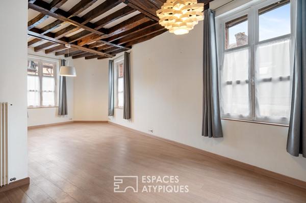 Triplex de charme sous les toits du centre ville d’Evreux