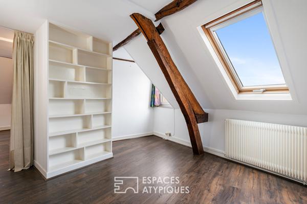 Triplex de charme sous les toits du centre ville d’Evreux