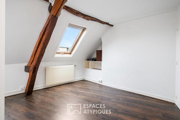 Triplex de charme sous les toits du centre ville d’Evreux