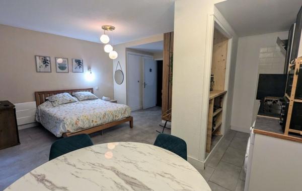 Vente Studio avec une belle cour Amelie-les-bains-palalda   