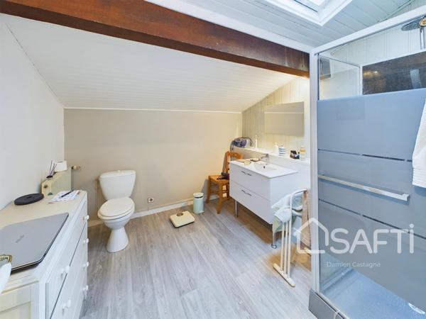 Maison 4 chambres GAJAC, garage, piscine