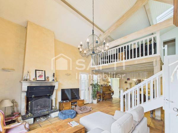 Maison 4 chambres GAJAC, garage, piscine