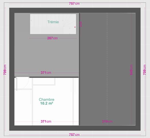 Appartement 3 pièces - 60 m²