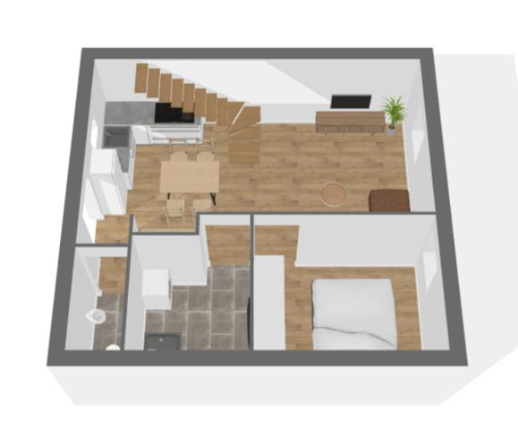 Appartement 3 pièces - 60 m²