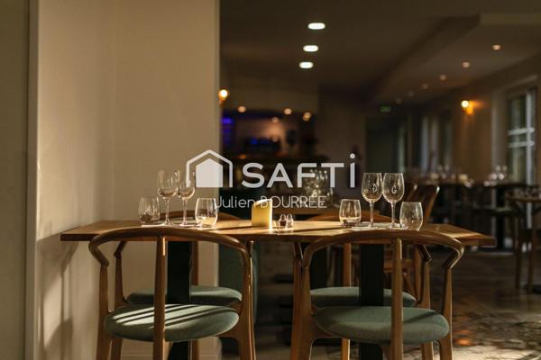 Belle affaire de restauration avec un emplacement numéro 1