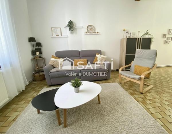 Maison lumineuse avec 3 chambres et une cour intérieure