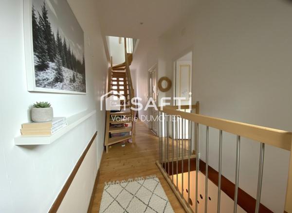 Maison lumineuse avec 3 chambres et une cour intérieure
