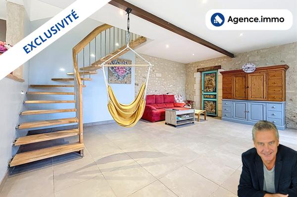 À vendre - Maison ancienne, 8 pièces située à Saint-Bonnet-sur-Gironde (17150)