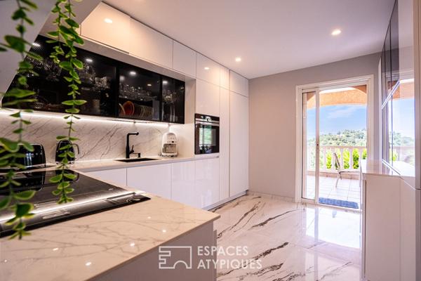 Villa rénovée avec piscine au coeur des Chartreuses