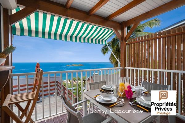 Appartement T3 Duplex, vue mer exceptionnelle - Bouillante