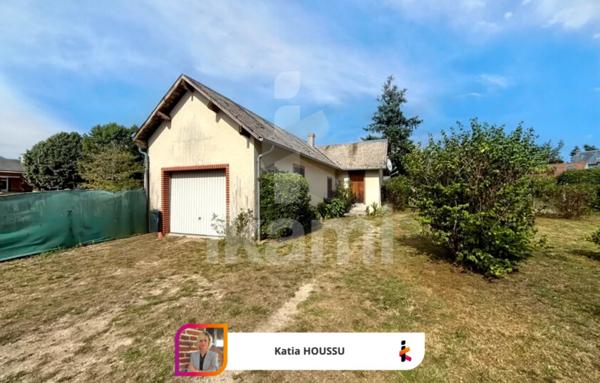 Maison avec terrain et dépendances, à deux pas des commerces et au cœur de la Sologne