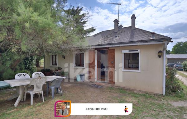 Maison avec terrain et dépendances, à deux pas des commerces et au cœur de la Sologne