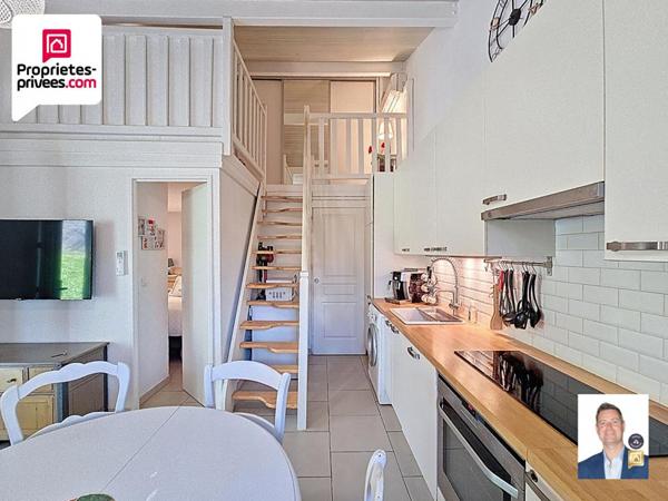 Maison 3 pièces 31 m2 avec terrasse couverte, jardin et place de parking