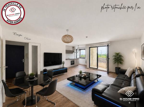 Appartement à vendre 3 pièces de 72 m²