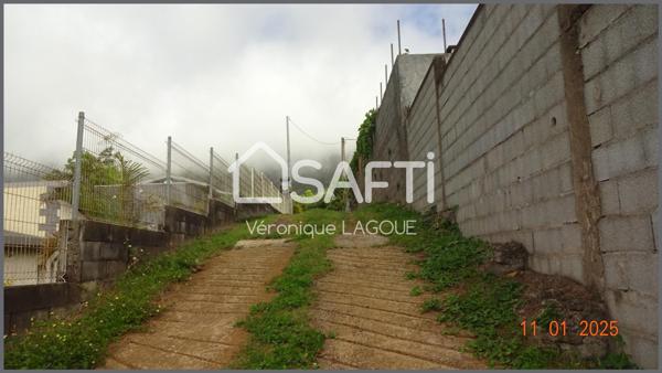 TERRAIN DE 2488 M²  A DOS D'ANE