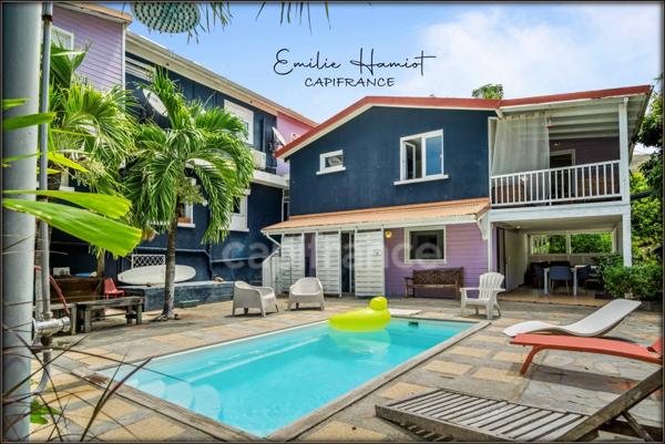 A vendre – Bel appartement 3 pièces avec terrasse - piscine et jardin commun – Case-Pilote, quartier Fond Boucher