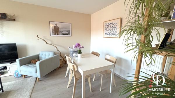 Mons-en-Baroeul (59370) Bel appartement T3 lumineux avec balcon et parking – 61,50 m²