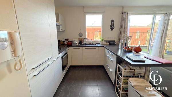 Mons-en-Baroeul (59370) Bel appartement T3 lumineux avec balcon et parking – 61,50 m²