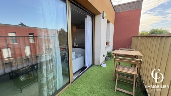 Mons-en-Baroeul (59370) Bel appartement T3 lumineux avec balcon et parking – 61,50 m²