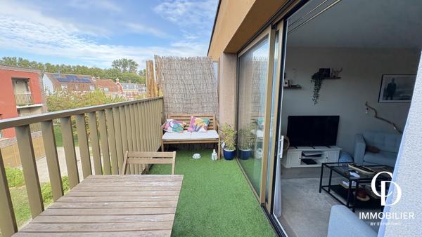 Mons-en-Baroeul (59370) Bel appartement T3 lumineux avec balcon et parking – 61,50 m²