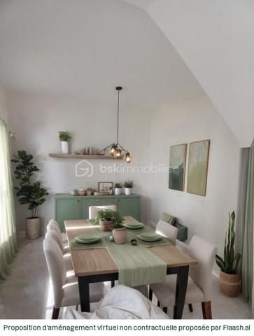 Venez découvrir votre appartement type 3 duplex neuf en cours de finitions situé au rez de chaussé, avec un jardin privatif dans une petite maison de 4 logements avec un  parc dans la copropriété, quartier saint-claude.
Imaginez vous....dans cet appartement qui vous propose: une entrée, votre espace séjour-salon, une belle cuisine équipée neuve, une salle de d'eau équipée avec une douche+ meuble vasque et miroir+ un wc, un espace buanderie pour lave-linge.
A l'étage, vous trouvez deux chambres ou une variante d'aménagement, à savoir un salon et une chambre à l'étage et un grand séjour au rdc.
Votre appartement possède un chauffage individuel, des fenetres en doubles vitrages neuves, la maison a été restaurée comprenant une isolation extérieur et façade,  un bel espace jardin privatif avec votre appartement ( possible manger à 8/10) et deux places de parking privatif, charges minimum,  les avantages d'etre proche des lignes de bus, de pouvoir  aller à pieds aux commerces, etc..., honoraires inclus charge vendeur.
La photo du jardin est un exemple  d'aménagement extérieur, idem pour la pièce séjour.
ATTENTION, le DPE en annonce est l'ancien avant travaux de rénovation de la maison et de l'appartement, donc ne pas prendre ce classement en référence, surement classé D ou C avec le nouveau diagnostic.
Renseignements et rendez vous du lundi au samedi de 8h à 20 h