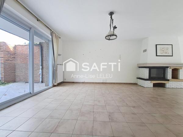 Grand plain-pied sur sous-sol complet
